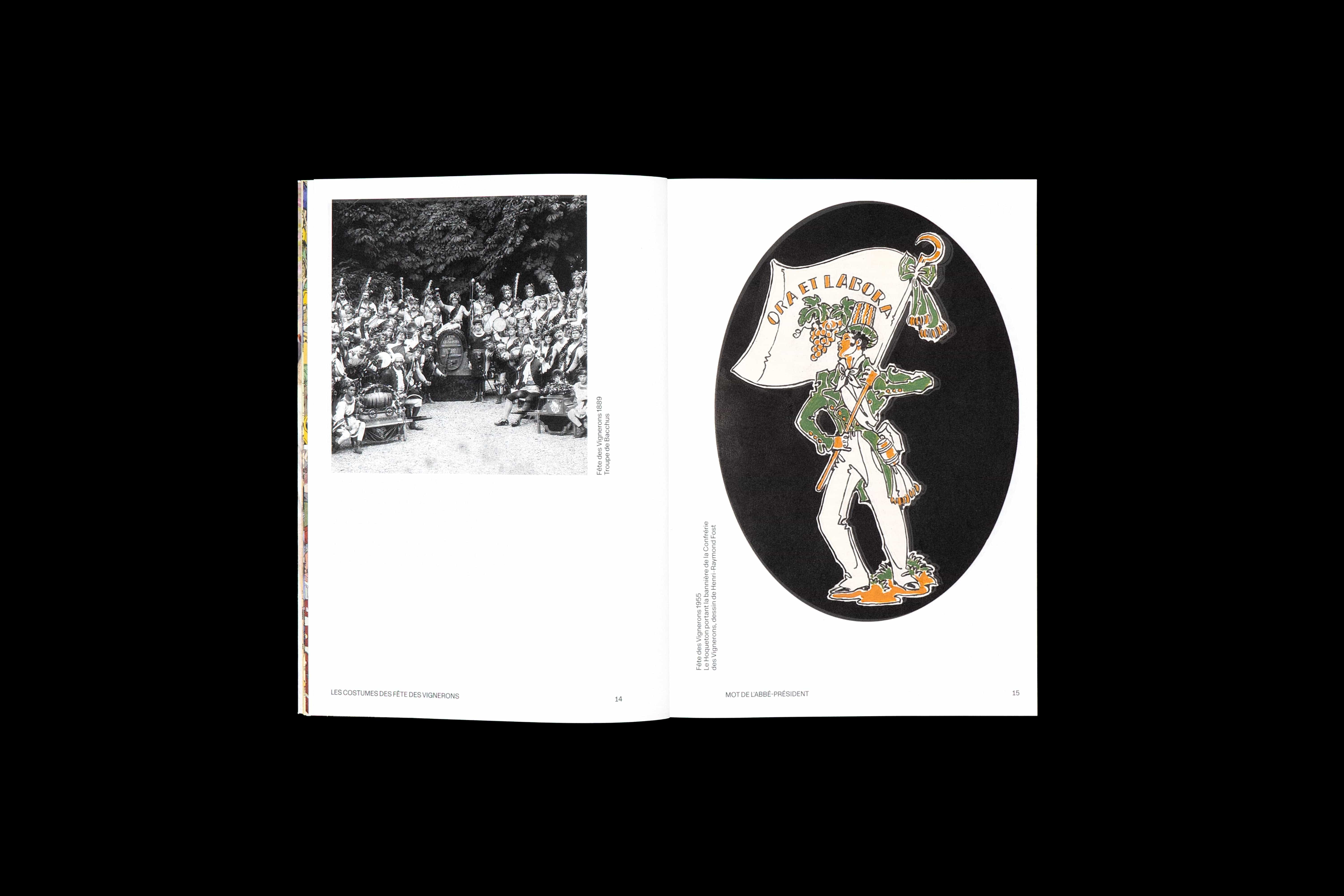 Les costumes des Fêtes des Vignerons