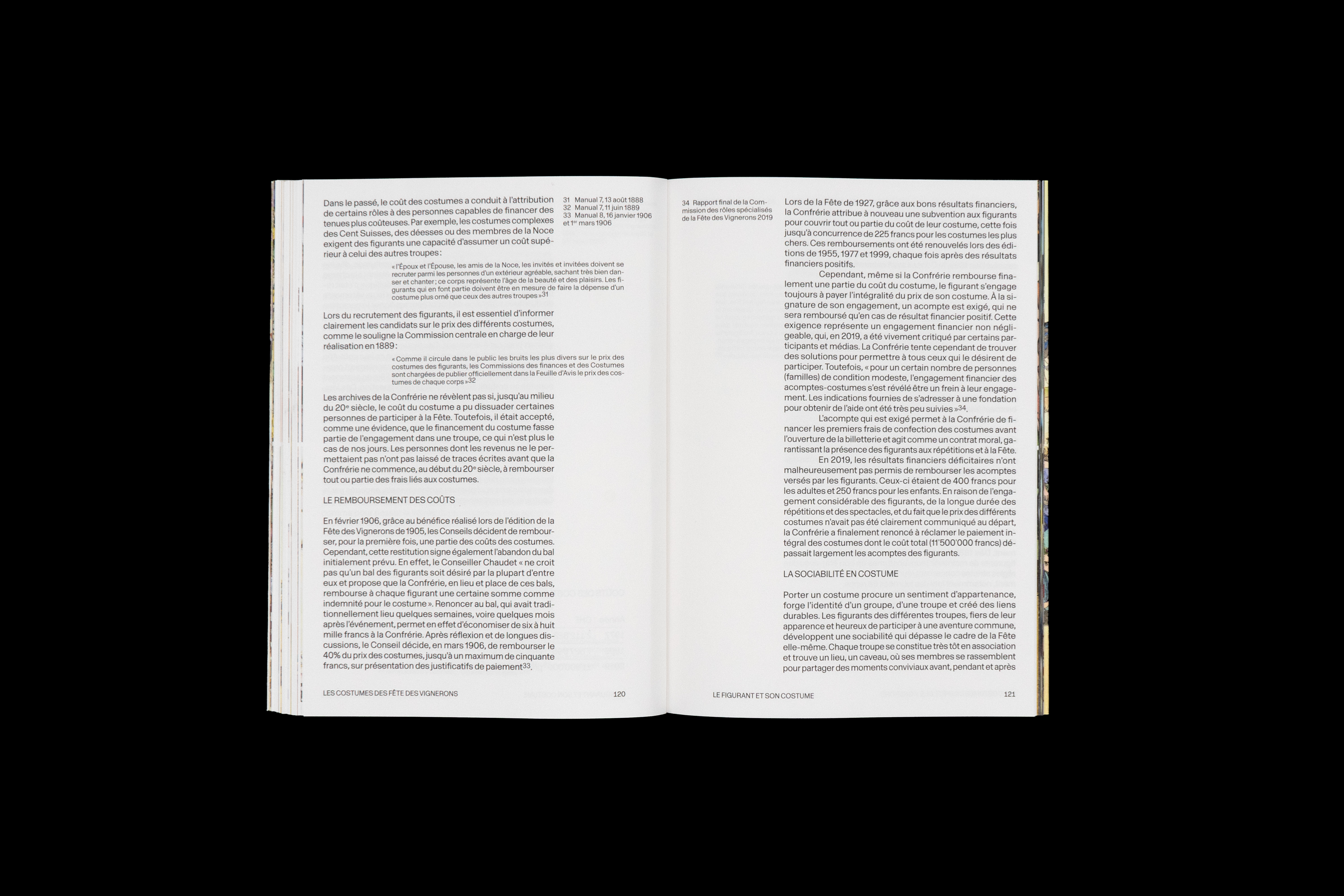 Les costumes des Fêtes des Vignerons